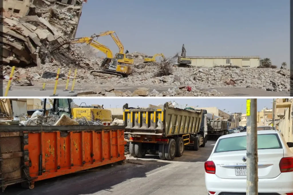 هدم وترحيل بالرياض